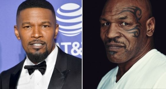 Актьорът Джейми Фокс режисьорът Мартин Скорсезе и боксьорът Майк Тайсън